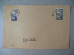 Nouvelle-Zélande Greytown  1954  Lettre  pour La France - New Zealand Cover Timbre Santé-  Stamp Health - Storia Postale
