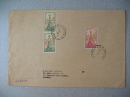 Nouvelle-Zélande Maungaraki 1969  Lettre  pour La France - New Zealand Cover Timbre Santé Health Stamps - Storia Postale