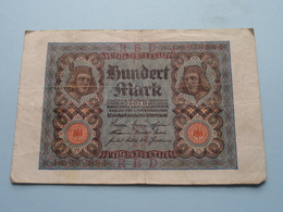 Hundert Mark - Berlin, Den 1 November 1920 ( N° J 6979684 ) ( Voir/zie Foto's ) ! - 100 Mark