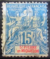 SAINT PIERRE ET MIQUELON                      N° 64                        OBLITERE - Used Stamps