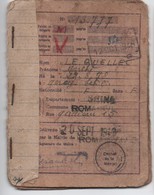 Tickets De Rationnement/Occupation-Libération/LE QUELLEC/ ROMAINVILLE/Seine/1948-1951                     OL109 - Sonstige & Ohne Zuordnung