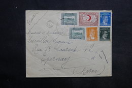 TURQUIE - Enveloppe Pour La France En 1921 , Affranchissement Plaisant - L 34038 - Lettres & Documents