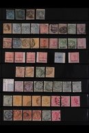 1859-2000s MINT & USED COLLECTION / ACCUMULATION On Stock Pages, Begins With A Mostly Used QV Range, 1898 Diamond Jubile - Mauritius (...-1967)