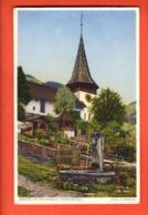PEPD-20  Kirche In Erlenbach Simmental. Gaberell  Gelaufen 1932 Nach Neuveville - Erlenbach Im Simmental
