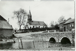 OUR (Paliseul) - Eglise Pont Et Maisons Des 2 Côtés - Circulé  - Edit. Smetz / Auberge Restaurant Le Clair Val - Paliseul