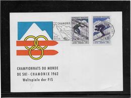 Thème Ski - Jeux Olympiques - Sports - Carte Maximum - Ski