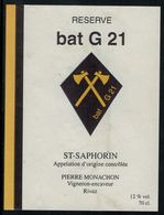 St-Saphorin, Réserve Bat G 21 - Militaria