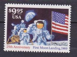 USA 1994 -  First Moon Landing 25th Anniversary Flag Sheet MNH - América Del Norte