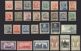OLTRE GIUBA: Lot Of Interesting Stamps And Sets, Almost All With Defects (stained, They Will Have To Be Soaked And Mint  - Oltre Giuba