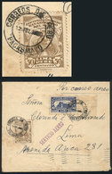 PERU: 12/JUL/1930 Pacasmayo - Lima, Airmail Cover Franked With 60c. (50c. And 10c. Of The Panamerican Child Congress Iss - Peru