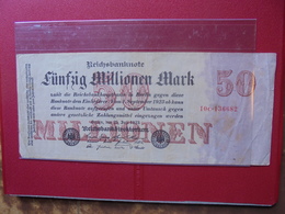 Reichsbanknote 50 MILLIONEN MARK 1923 - 50 Millionen Mark