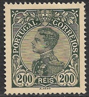 Portugal – 1910 King Manuel II 200 Réis Mint Stamp - Neufs