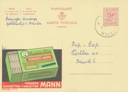 BELGIUM BRUSTEM B (now Sint-Truiden) SC With Dots 1969 (Postal Stationery 2 F, PUBLIBEL 2175) - Altri & Non Classificati