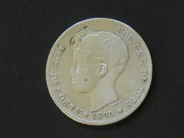 Espagne - Spain - 1 Una Peseta  1899 - Alfonso XIII **** EN ACHAT IMMEDIAT **** - Sonstige & Ohne Zuordnung