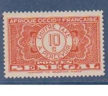 SENEGAL       N° YVERT   TAXE 23     NEUF SANS GOMME     (  SG   01/30 ) - Timbres-taxe