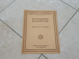 Panthéon Des Pianistes Ouverture Piano Deux Ou Quatre Mains (Musique Beethoven Egmont) - Partition - Instrumento Di Tecla