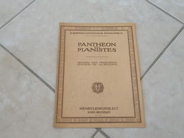 Panthéon Des Pianistes Ouverture Piano, Violon, Violoncelle & Orgue (Musique Weber, Obéron) - Partition - Otros Instrumentos