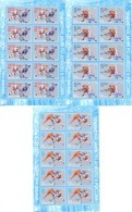 2016.  World Ice Hockey Championship, Russia'2016, 3sheetlets, Mint/** - Hockey (sur Glace)