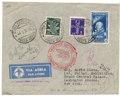 AIR MAIL LETTER 04 05 1936 #152 - Marcophilia (Zeppelin)