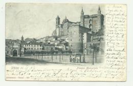 URBINO - PIAZZA MERCATALE 1902 VIAGGIATA  FP - Urbino