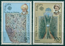 Turquie - 1983 - Yt 2389/2390 - Europa - Explorateurs Et Savants - ** - Unused Stamps