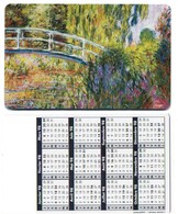 Peintre MONET Pont Japonais Peinture Calendrier 1998 France Calendar - Sonstige & Ohne Zuordnung