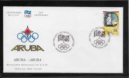 Thème Jeux Olympiques - Centenaire Du C.I.O. 1994 - Sports - Enveloppe - Andere & Zonder Classificatie