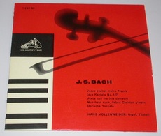 Bach J. S. Hans Vollenweider 7 Ebz 501 Swiss) Ex Nm - Classique