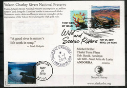Wild & Scenic Rivers USA (Tlikakila River) Alaska. Yukon-Charley Rivers National Preserve. FDC May 21,2019 - 2011-...