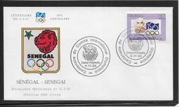 Thème Jeux Olympiques - Centenaire Du C.I.O. 1994 - Sports - Enveloppe - Sonstige & Ohne Zuordnung