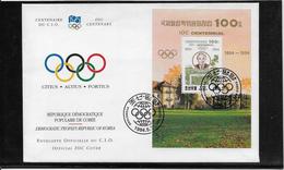 Thème Jeux Olympiques - Centenaire Du C.I.O. 1994 - Sports - Enveloppe - Andere & Zonder Classificatie