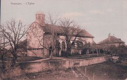 Pampigny VD, L'Eglise (791) Pli D'angle - Pampigny
