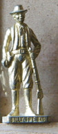 (SLDN°61) KINDER FERRERO, SOLDATINI IN METALLO FAMOSI COWBOY SERIE 2 85/93 B. BILLY THE KID  DORATO - Metallfiguren