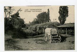 CPA:  GONSENHEIN - LE CAMP, LES BARAQUES  - - Mayen