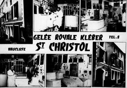 CPSM 84 ST CHRISTOL - Gelée Royale Kléber - Saint Christol
