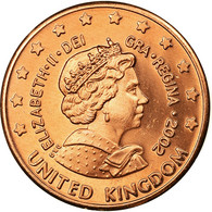 United Kingdom , Fantasy Euro Patterns, 5 Euro Cent, 2003, SPL, Copper Plated - Essais Privés / Non-officiels