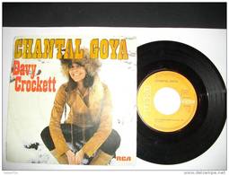 CHANTAL GOYA / DAVY CROCKETT / C'EST UN DERNIER NUAGE : PB 8005 RCA - Niños