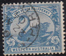 Western Australia 1899-1901 Used Sc 75 2 1/2p Swan - Gebruikt