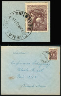 ARGENTINA: Cover Posted From CHENAUT (Buenos Aires) In 1943 To Buenos Aires - Covers & Documents