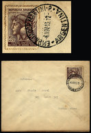 ARGENTINA: Cover Sent From EMBAJADOR MARTINI (La Pampa) To Buenos Aires On 6/NO/1943, VF Quality. - Covers & Documents