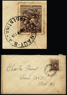 ARGENTINA: Cover Posted In CHENAUT (Buenos Aires) In 1944 To Buenos Aires City. - Covers & Documents