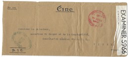 Lettre En Franchise Administration Irlandaise Pour Secrétariat Général PTT Vichy. Dublin Cliath 1941. - Brieven En Documenten