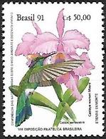 BRAZIL - MNH - 1991 - White-vented Violetear    Colibri Serrirostris - Colibris