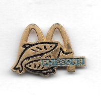 Pin's  Restaurant  Rapide  MAC  DO  Avec  Signe  Astrologique  POISSONS - McDonald's