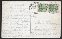 1910 - DR - Seepost - Deutsche Seepost Linie Hamburg / West Afrika - Seltener Gebrauch - Storia Postale