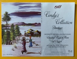 10990  - Cindy's Collection  Pinotage 1988 Afrique Du Sud Dreamland  Artiste Dr.David S.Mathe Spécimen - Art