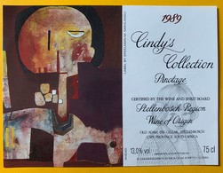 10991  - Cindy's Collection  Pinotage 1989 Afrique Du Sud Ahead  Artiste Speelman M. Mahlangu Spécimen - Kunst
