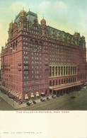 4664" THE WALDORF ASTORIA-NEW YORK  " -CART. POST. ORIG. NON SPED. - Bars, Hotels & Restaurants