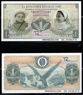 B2-COLOMBIA - 2000`S PRIVATE CURRENCY. $ 1 CHIQUITO - BANKNOTE USED ON A COFFE FARM IN CALARCA, QUINDIO DEPARTMENT - Kolumbien