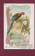 250619B - CHROMO CHOCOLAT AIGUEBELLE - Monde Des Oiseaux Grimpeurs Ara Rouge Cacatoès A Huppe Jaune - Aiguebelle